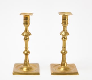Pair of Brass Candlesticks