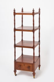 English Shelf with Drawer