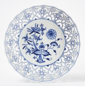 Meissen Reticulated Bowl