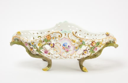 Meissen  Porcelain Basket