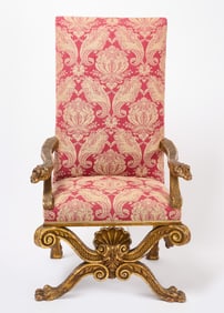 High Back Armchair