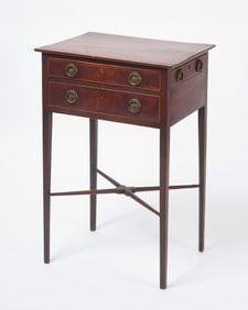 Two Drawer Work Table