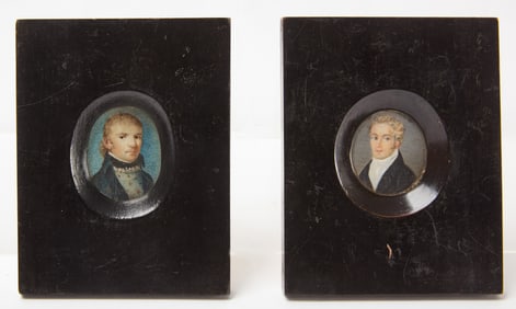 Two Miniature Portraits of Men