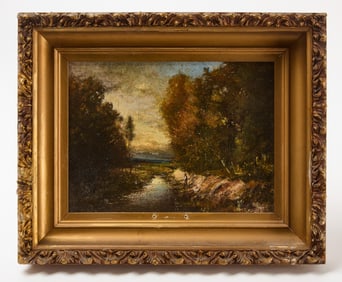 Gustav Minker - Pastoral Landscape
