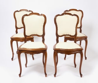 Four French Dining Chairs