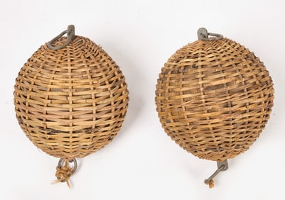 Pair of Japanese Buoys