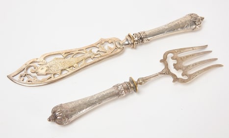 Fine Silverplate Fish Servers