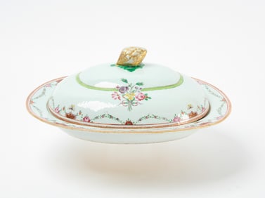 Chinese Export Covered Serving Dish