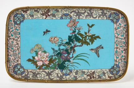 Japanese Cloisonné Tray