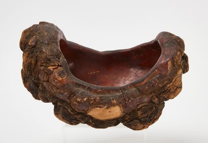 Chinese Burl Bowl