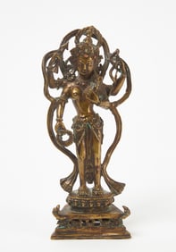 Bronze Statue of Thai Goddess