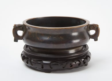 Chinese Bronze Censor