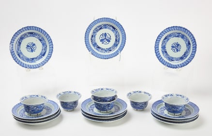 Group of Blue and White Porcelain