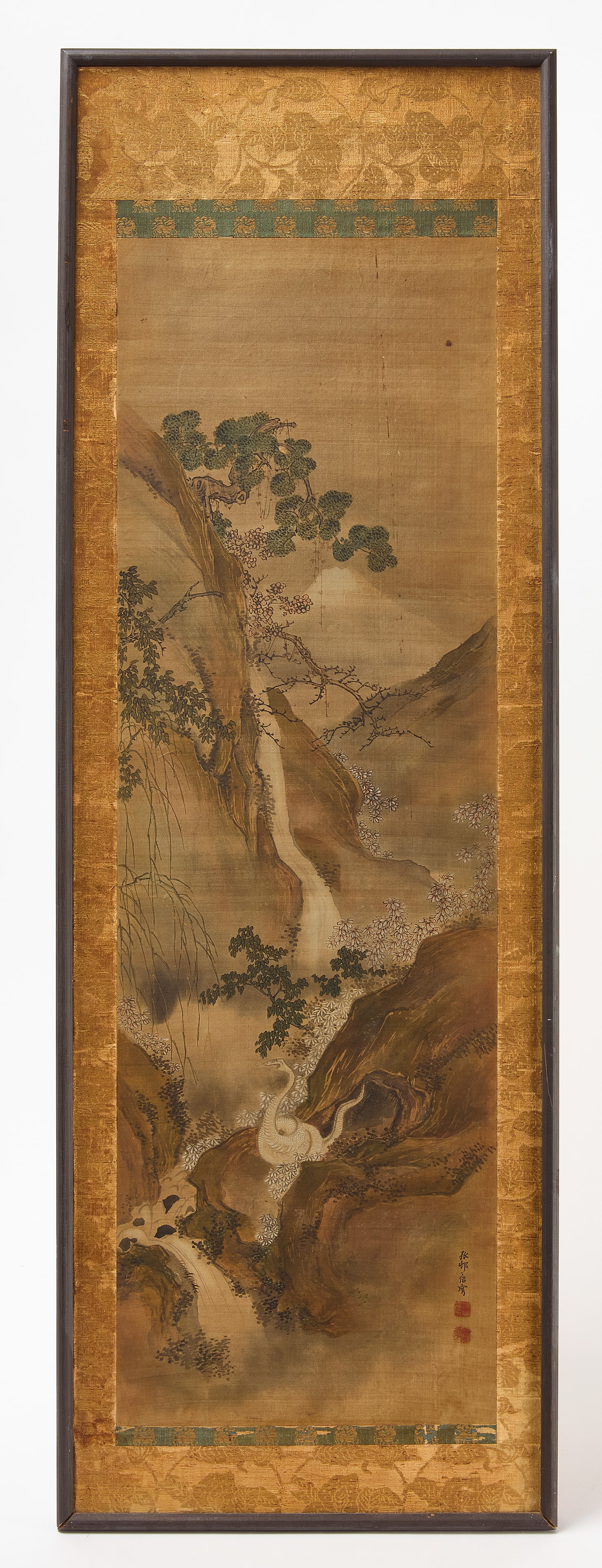 Chinese Landscape on Silk (1 of 3)