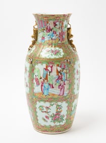Rose Medallion Table Vase