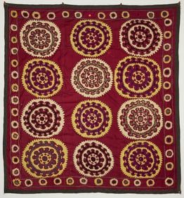 Embroidered Suzani Tapestry