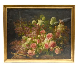 Raoul Maucherat De Longpre - Flowers