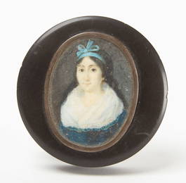 Snuff Box with Miniature Portrait