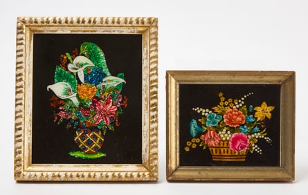 Two Tinsel Under Glass Theorems of Flowers