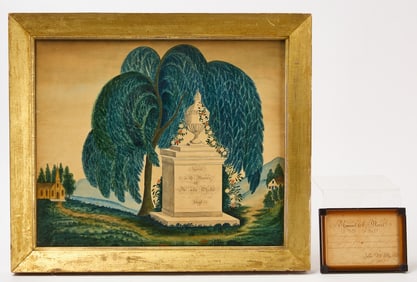 Memorial Watercolor - John Whittle, 1827