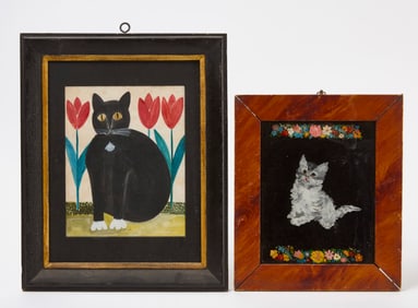 Two Cat Portraits
