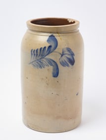 Stoneware Tall Jar
