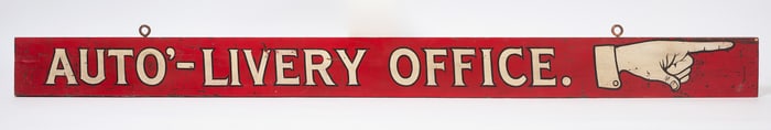 Auto Livery Office Sign