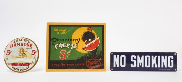 Three Advertising Signs