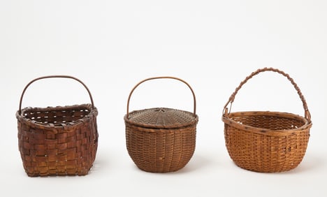 Group of Woven Baskets