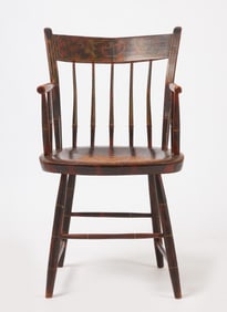 Paint-Decorated Windsor Chair