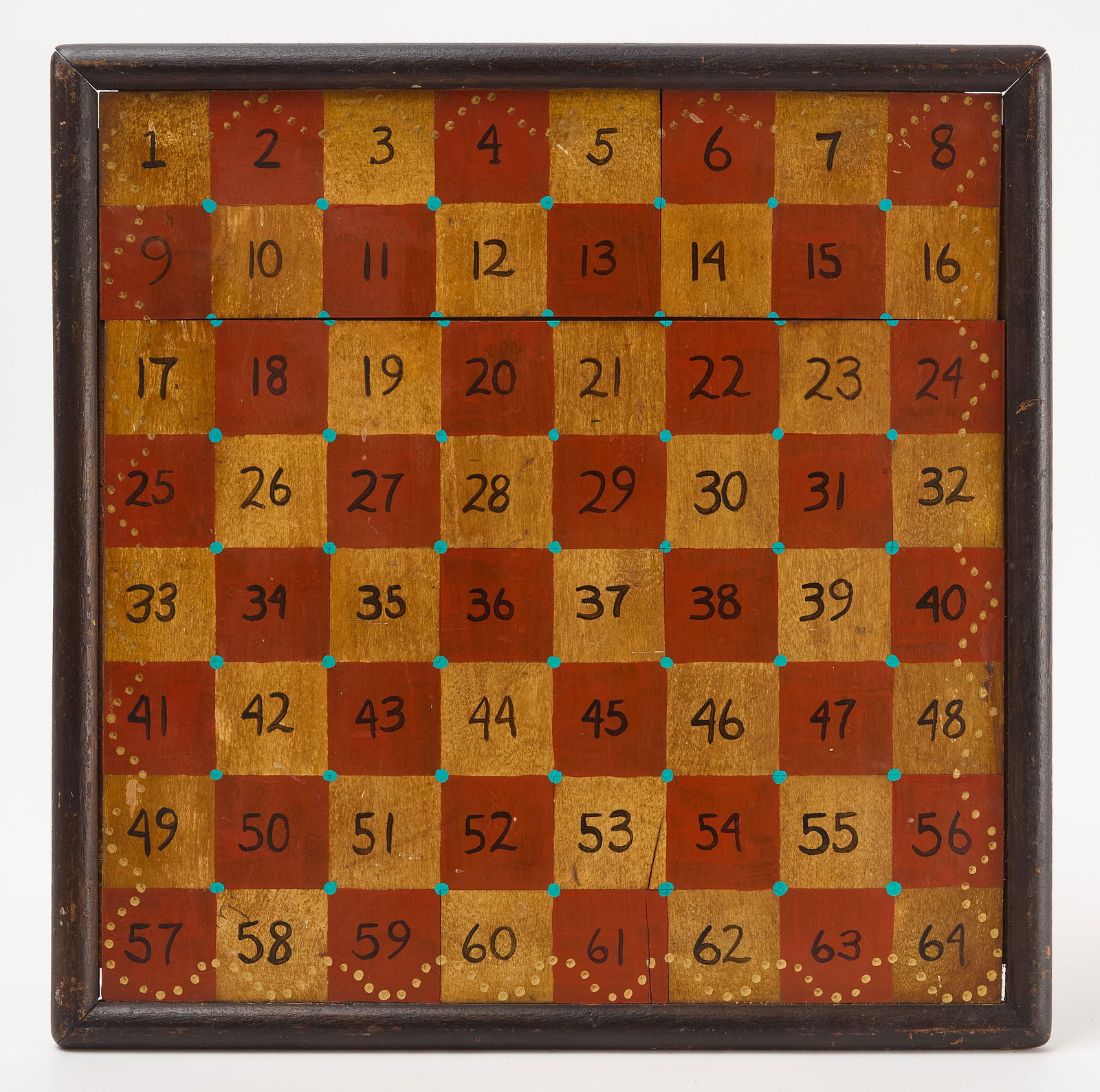 Double-Sided Folk Art Game Board (1 of 3)