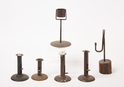 Group of Early Lighting