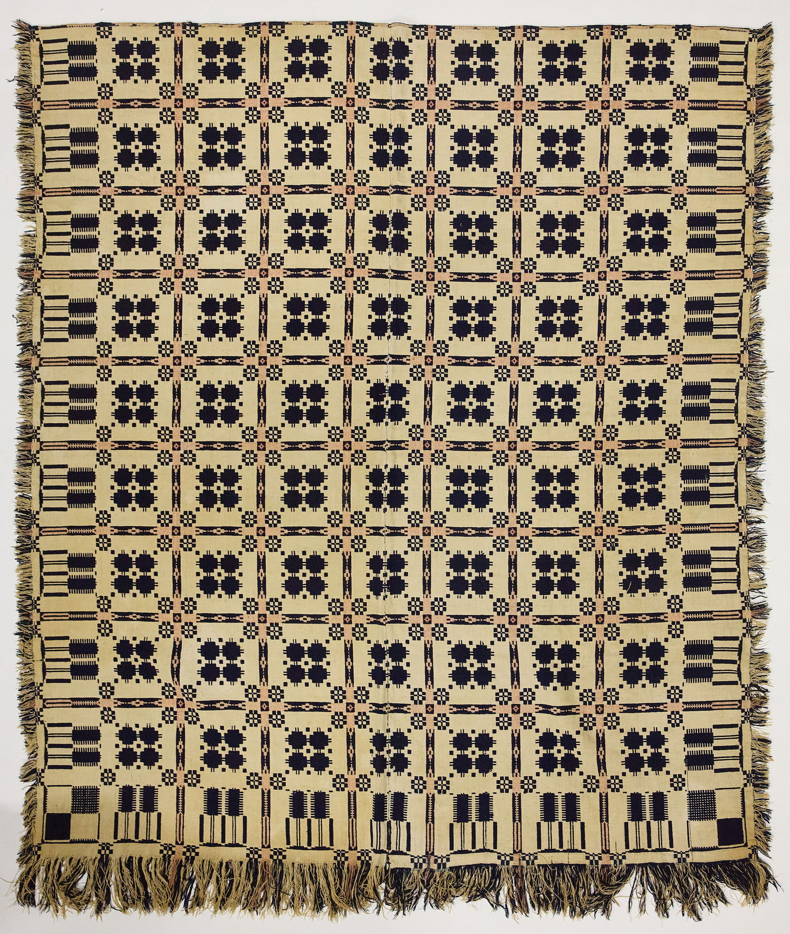 Two Jacquard Coverlets (1 of 4)