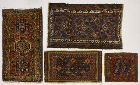 Four Caucasian Rugs