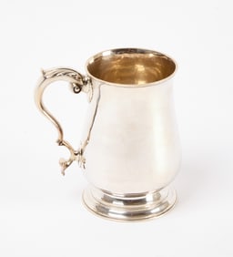 Colonial Silver Footed Mug, 1774