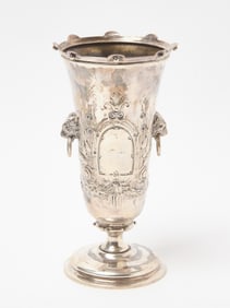 Coin Silver Vase