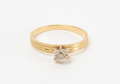 14KP Engagement Ring