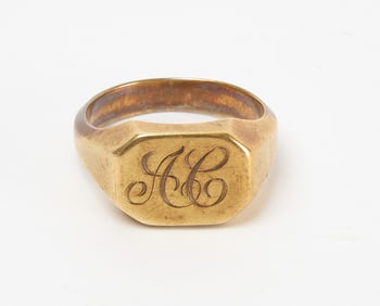 14k Signet Ring