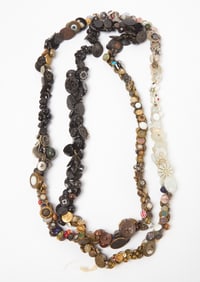 Necklace of  Victorian Buttons