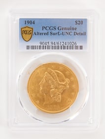 1904 $20 Gold Liberty