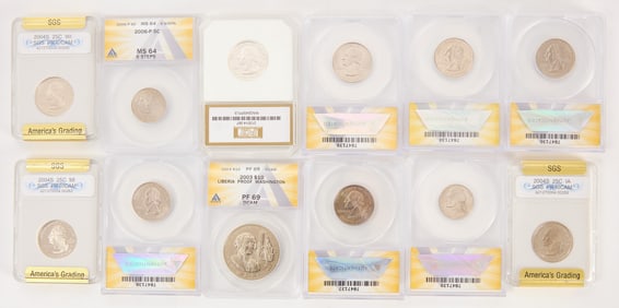 Group of  State Coins