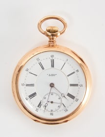 14k C. H. Meylan Pocket Watch