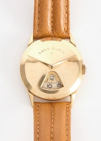 Lord Elgin Chevron Jump Hour Watch