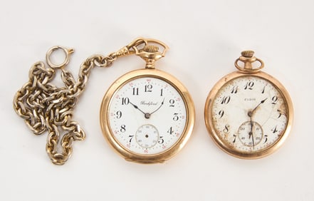 Two Gold Filled Pocket Watches