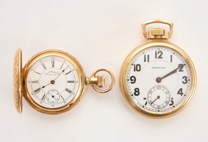 Two Gold-Filled Pocket Watches