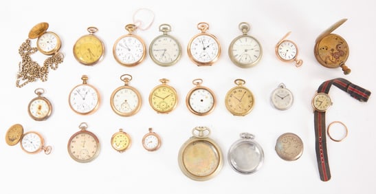 Group of Watches and Parts