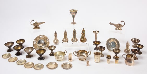 Mixed Group of Sterling Silver Vessels