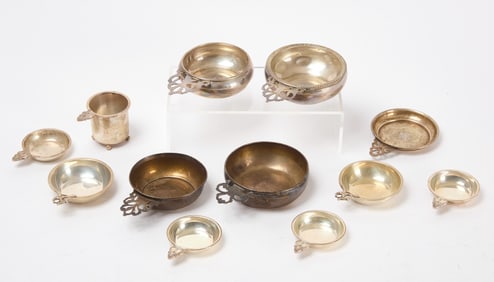 Group of Sterling Silver Porringers