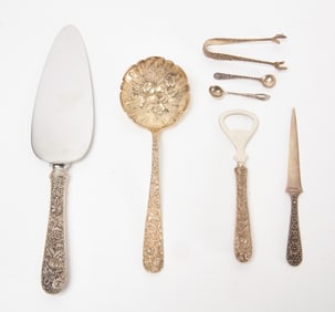Small Group of Sterling and Sterling-Handle Utensils