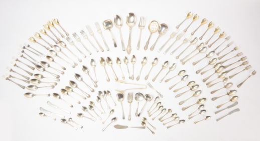 Estate Group of Sterling Flatware